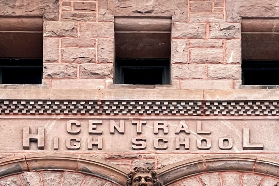 Duluth Central High School Exterior Building Entrance