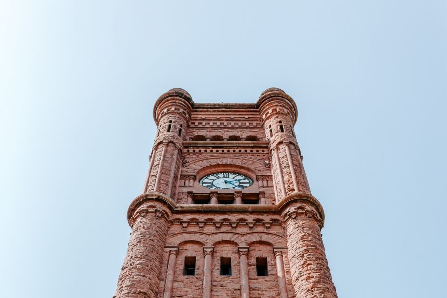 Zenith DCHS Clock Tower exterior view